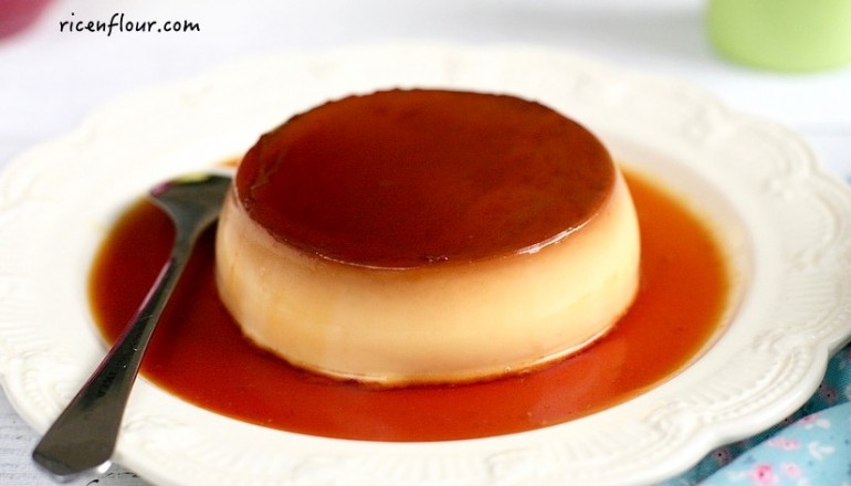 Flan (Creme Caramel/Caramel Custard) Recipe — Dishmaps