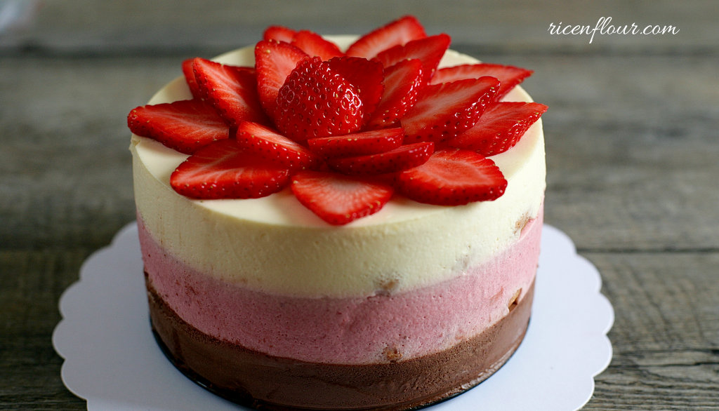 Neapolitan Ice Cream Cake Recipe Neapolitan Ice Cream Cake Recipe